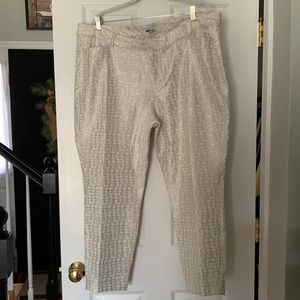 🌟OLD NAVY DIVA BROCADE PANTS🌟